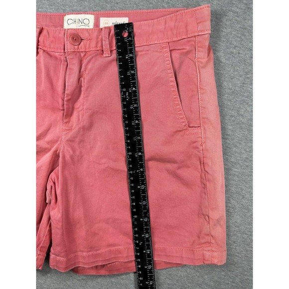 Chino by Anthropologie Shorts Women's 29 Coral‎ Faded Relaxed - Picture 7 of 9
